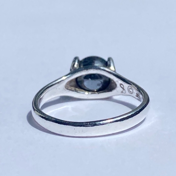 925 sterling silver hematite ring✨ - Picture 8 of 16